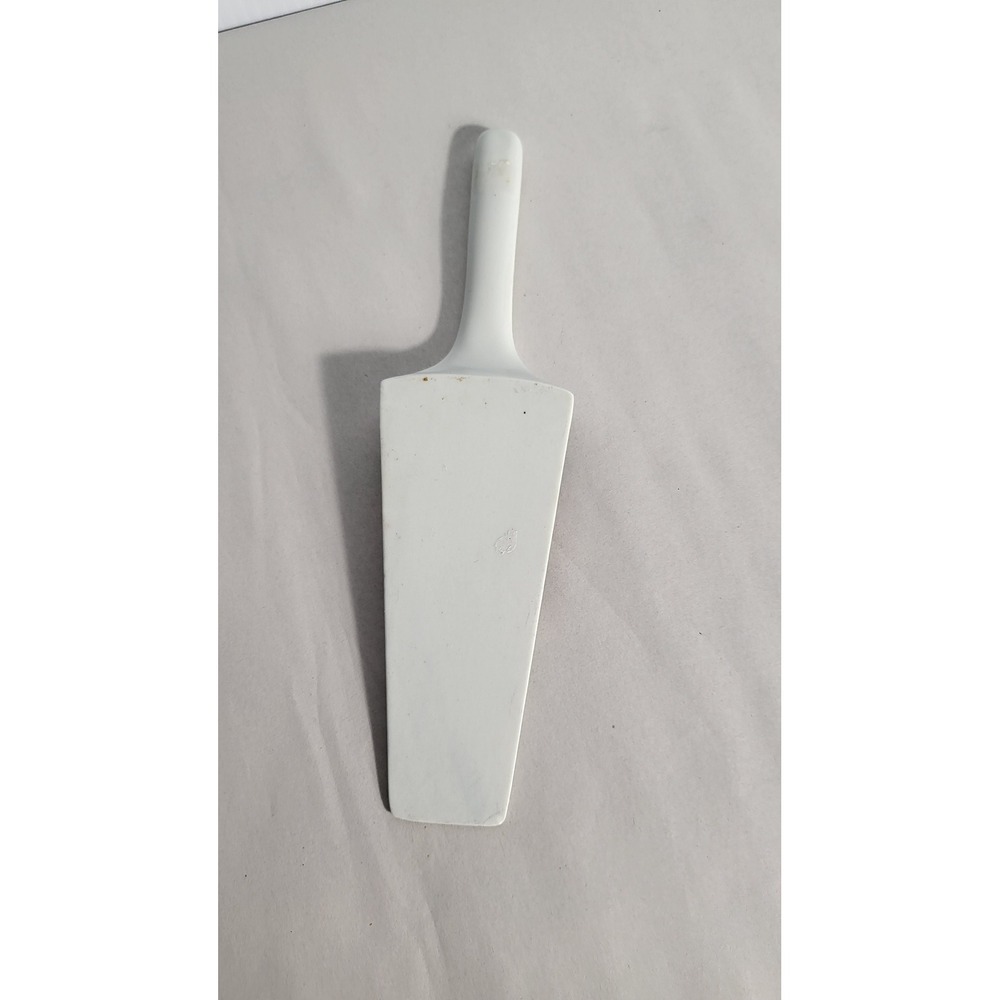 Vintage Tienshan Christmas Poinsettia Ceramic Cake Server Spatula Holiday Decor - Picture 4 of 4